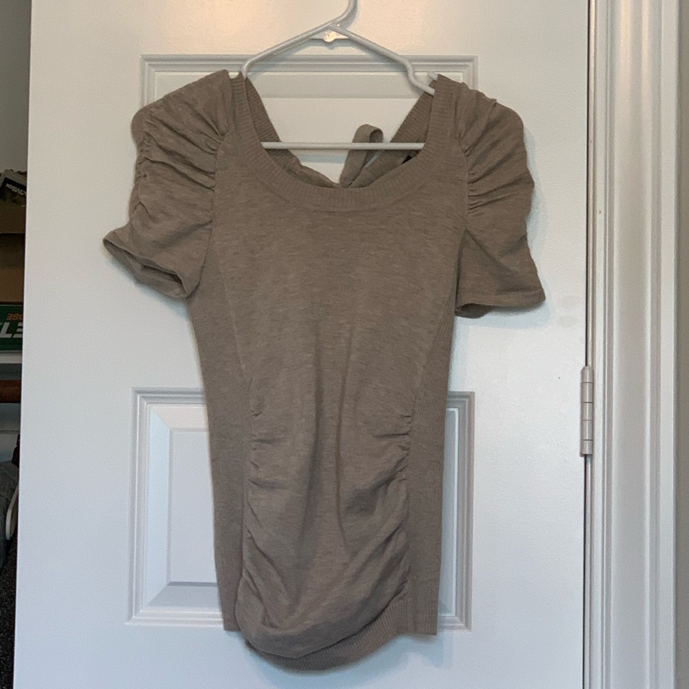 Beige top